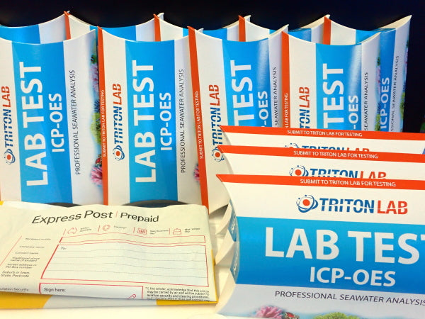 Triton Lab ICP-OES Test Kit --> includes Express Satchel! Coral Orders
