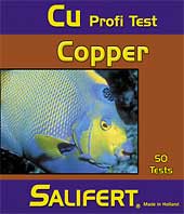 Salifert Cu Copper Profi Test Kit - For Marine Tanks