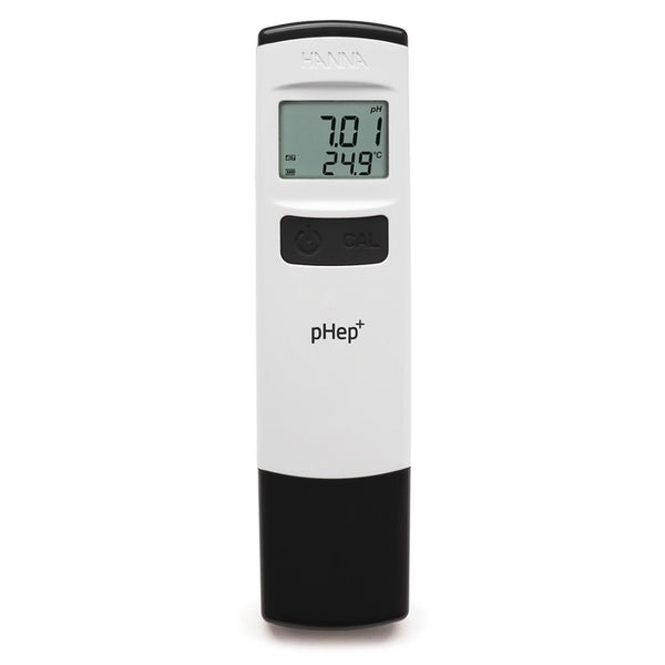 Hanna pHep+ Waterproof Pocket pH Tester with 0.01 pH Resolution -